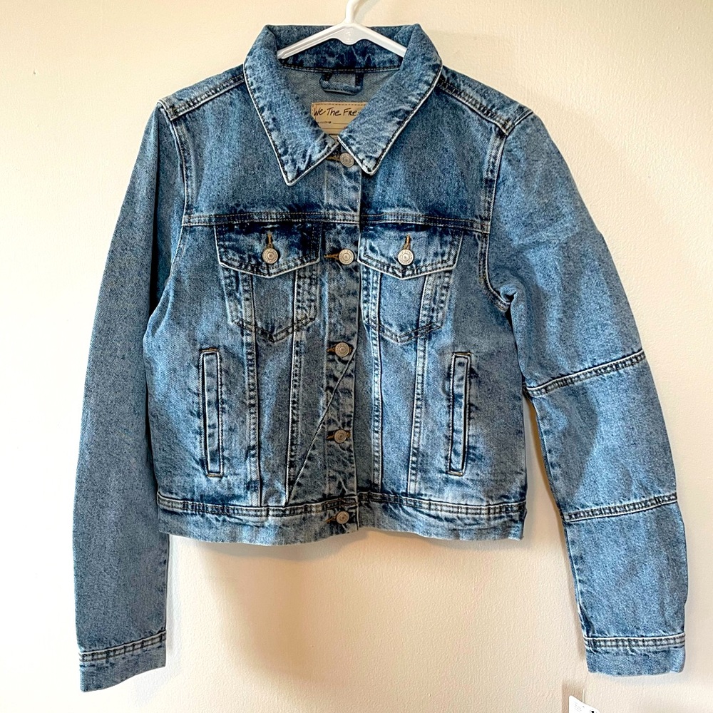 Free People Rumors Denim Jacket